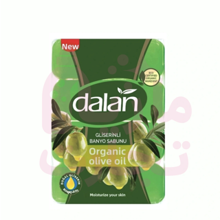 صابون حمام گلیسیرین دالان dalan حاوی روغن زیتون تعداد ۴ عددی ۶۰۰گرم