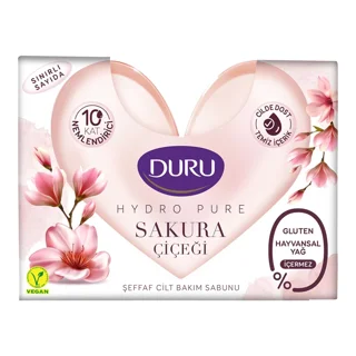 صابون آبرسان دورو با رایحه شکوفه های گیلاس بسته ۲ عددی ۲۷۰گرم