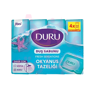 صابون حمام دورو DURU با رایحه اقیانوسی بسته ۴عددی 650گرم