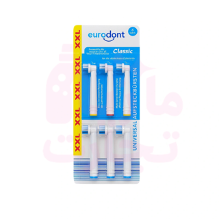 یدک مسواک برقی اورودنت مناسب مسواک برقی اورالبی ORAL-B بسته ۶ عددی