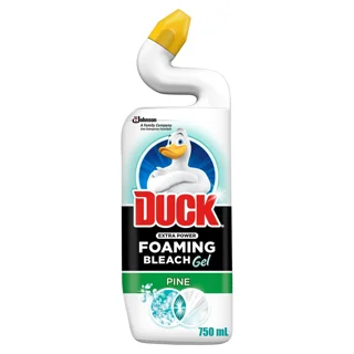 ژل جرمگیر سرویس بهداشتی داک DUCK حاوی سفید کننده با رایحه کاج حجم ۷۵۰میل