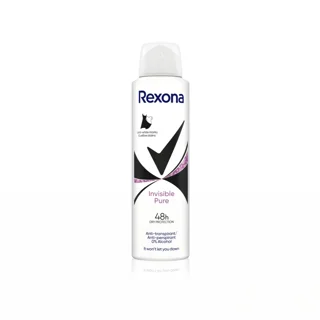 اسپری ضد تعریق رکسونا Rexona مدل invisible pure حجم ۱۵۰میل