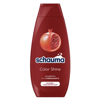 شامپو سر شاوما schauma مناسب موهای رنگ شده حاوی عصاره انار حجم ۴۰۰ میل