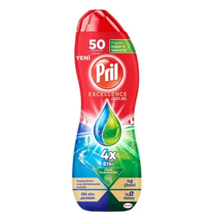 ژل ماشین ظرفشویی پریل Pril مدل 4X حجم ۹۰۰میل