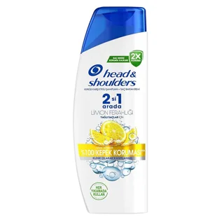 شامپو سر هد اند شولدرز ضد شوره و نرم‌کننده لیمویی ۳۰۰میل(واردات قانونی ارسال از منطقه آزاد ارس)