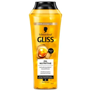 شامپو سر گلیس GLISS مناسب موهای زبر و آسیب دیده حجم ۴۰۰میل(واردات قانونی ارسال از منطقه آزاد ارس)