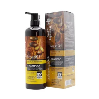 شامپو سر بدون سولفات لایتنس lightness حاوی روغن آرگان ۹۰۰میل(واردات قانونی ارسال از منطقه آزاد ارس)