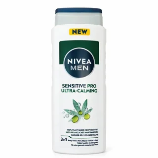 شامپو سر و بدن نیوا NIVEA مدل ULTRA-CALMING حجم ۵۰۰ میل(واردات قانونی ارسال از منطقه آزاد ارس)