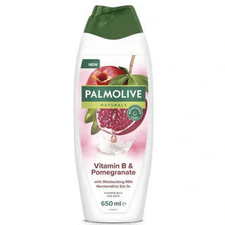 شامپو بدن پالمولیو PALMOLIVE حاوی ویتامین B و انار حجم ۶۵۰میل