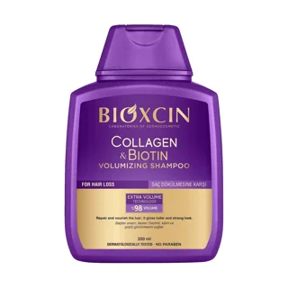 شامپو سر بیوکسین BIOXCIN ضد ریزش حاوی کلاژن ۳۰۰میل(واردات قانونی ارسال از منطقه آزاد ارس)
