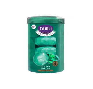 صابون حمام دورو DURU الماسی مدل زمرد سبز ۳۶۰گرم
