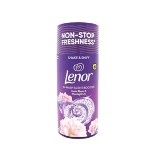بوستر خوشبو کننده لباس لنور Lenor مدل Exotic Bloom & Moonlight Lily وزن ۱۵۵گرم