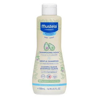 شامپو سر کودک موستلا mustela حاوی عصاره آووکادو ساخت فرانسه ۵۰۰می(اصل)