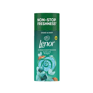 بوستر خوشبو کننده لباس لنور Lenor مدل Sandalwood & Eucalyptus وزن ۱۵۵گرم