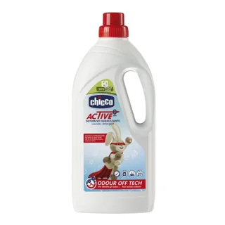 ژل لباسشویی کودک چیکو Chicco مدل اکتیو ACTIVE حجم ۱.۵ لیتری
