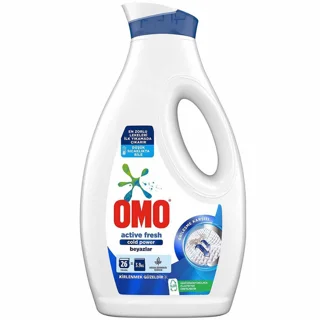 مایع لباسشویی اومو OMO مدل ACTIVE FRESH مناسب لباس های سفید ۲۶بار حجم 1690میل
