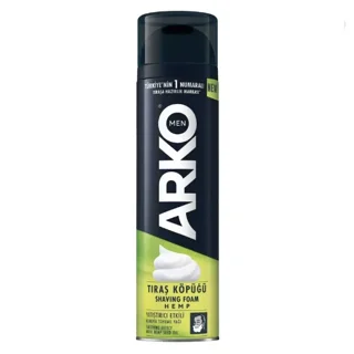 فوم اصلاح آرکو ARKO مدل تسکین دهنده HEMP حجم ۲۰۰میل(واردات قانونی ارسال از منطقه آزاد ارس)