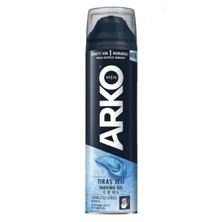 ژل اصلاح آرکو ARKO مدل خنک COOL حجم ۲۰۰میل(واردات قانونی ارسال از منطقه آزاد ارس)