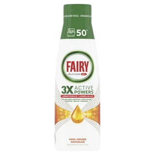 ژل ماشین ظرفشویی فیری Fairy مدل 3X Active Power مناسب ۵۰بار شستشو حجم ۹۰۰ میل