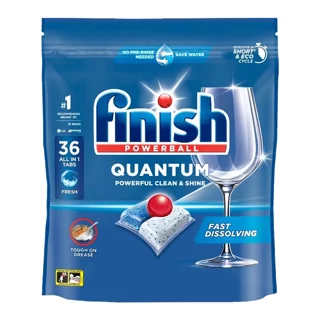 قرص ماشین ظرفشویی فینیش مدل QUANTUM بسته ۳6عددی(واردات قانونی ارسال از منطقه آزاد ارس)