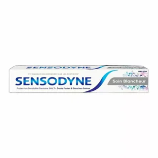 خمیردندان فرانسوی سنسوداین SENSODYNE مدل سفید کننده حجم ۷۵میل