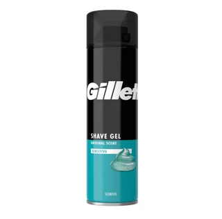 ژل اصلاح صورت ژیلت Gillette مدل سنستیو حجم ۲۰۰میل