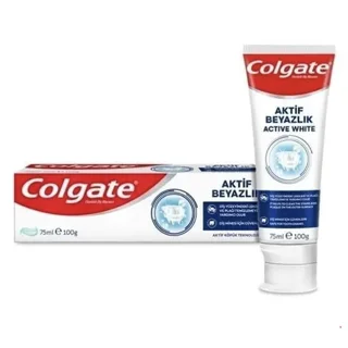 خمیردندان کولگیت Colgate مدل سفید کننده‌ACTIVE WHITE حجم ۷۵میل
