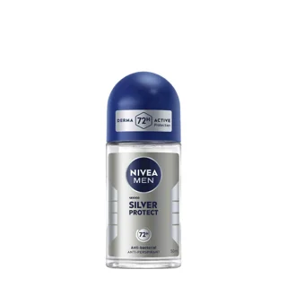 مام رولی مردانه ۷۲ ساعته نیوا NIVEA مدل SILVER حجم ۵۰ میل