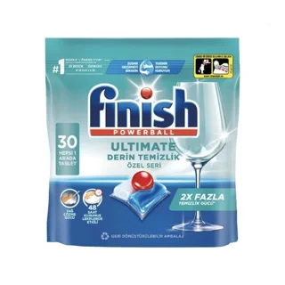 قرص ماشین ظرفشویی فینیش finish  مدل التیمیت بسته ۳۰عددی
