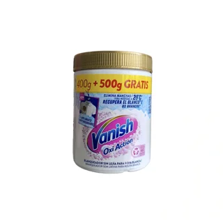 پودر لکه بر لباس اروپایی ونیش Vanish مناسب لباس های سفید وزن ۹۰۰گرم