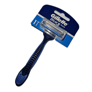 تیغ اصلاح ژیلت GILLETTE سری BLUE 3 PLUS مدل کامفورت ۱ عددی