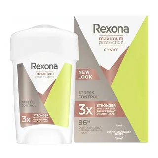استیک زیر بغل زنانه رکسونا Rexona سری ماکزیموم پروتکشن ۹۶H مدل STRESS CONTROL حجم ۴۵ میل