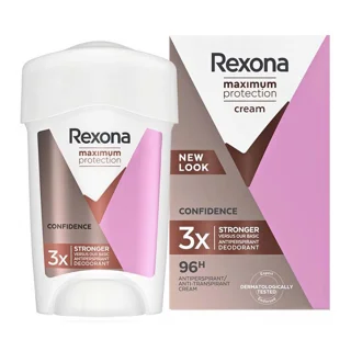 استیک زیر بغل زنانه رکسونا Rexona سری ماکزیموم پروتکشن ۹۶H مدل CONFIDENCE حجم ۴۵ میل