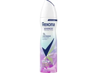اسپری زیر بغل انگلیسی رکسونا Rexona مدل COOLING با رایحه سرد گل یاس حجم ۱۵۰میل