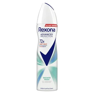 اسپری زیر بغل انگلیسی رکسونا Rexona مدل SHOWER FERSH  با رایحه تازه حجم ۱۵۰میل
