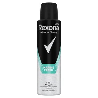 اسپری زیر بغل انگلیسی رکسونا Rexona مدل MARINE FRESH حجم ۱۵۰میل