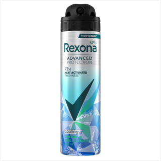 اسپری زیر بغل انگلیسی رکسونا Rexona مدل COOLING با رایحه منتول و لاوندر حجم ۱۵۰میل