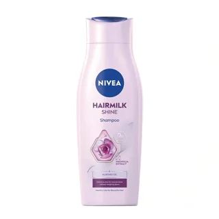 شامپو سر نیوا NIVEA مدل HAIRMILK مراقبت‌کننده و درخشان کننده ۴۰۰میل