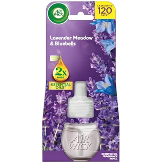 یدک دستگاه خوشبوکننده هوا ۱۲۰ روزه ایرویک AIR WICK مدل LAVENDER MEADOW & BLUEBELL حجم ۱۹میل