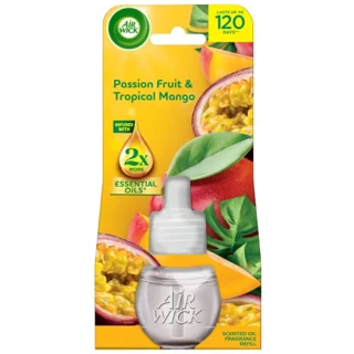 یدک دستگاه خوشبوکننده هوا ۱۲۰ روزه ایرویک AIR WICK مدل PASSION FRUIT & TROPICAL MANGO حجم ۱۹میل