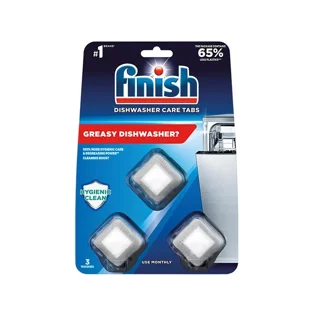 قرص جرمگیر ماشین ظرفشویی فینیش finish مدل HYGIENIC CLEAN بسته ۳عددی