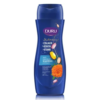 شامپو سر ضد شوره دورو DURU حاوی عصاره گل همیشه بهار حجم ۶۰۰ میل