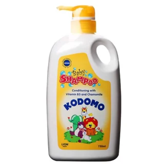 شامپو سر کودک کودومو KODOMO حاوی ویتامین B5 حجم ۷۵۰میل
