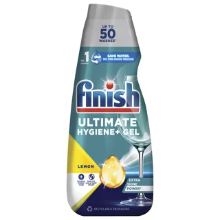 ژل ماشین ظرفشویی فینیش finish مدل التیمیت ۵۰ بار مصرف حجم ۱۰۰۰ میل