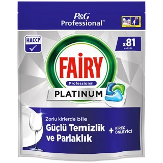 قرص ماشین ظرفشویی فیری FAIRY مدل پلاتینیوم بسته ۸۱ عددی