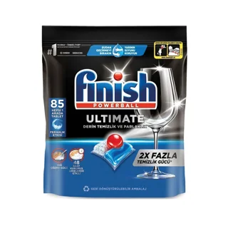 قرص ماشین ظرفشویی فینیش finish مدل التیمیت ULTIMATE بسته ۸۵ عددی