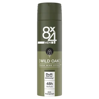 اسپری زیر بغل مردانه 4×8 مدل WILD OAK حجم ۱۵۰ میل