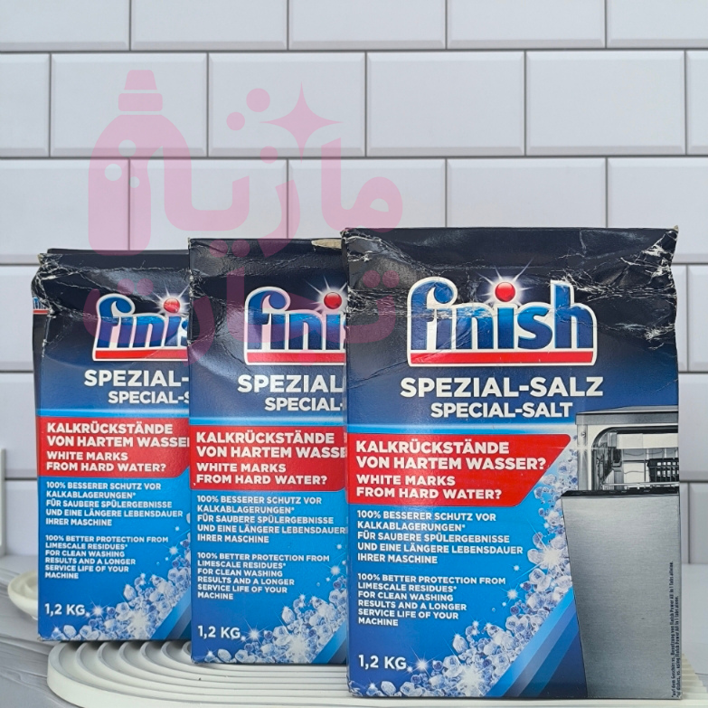 نمک ماشین‌ظرفشویی فینیش آلمانی SPEZIAL-SALT 1/2KG