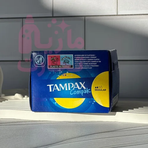 تامپون تامپکس TAMPAX سری Compak مدل Regular بسته 16 عددی