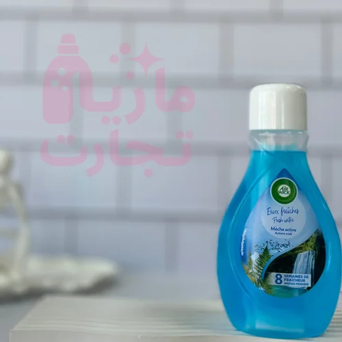مایع خوشبوکننده فیتیلهای سرویس بهداشتی ایرویک Air WICK مدل fresh water رایحه اقیانوسی ۳۷۵میل